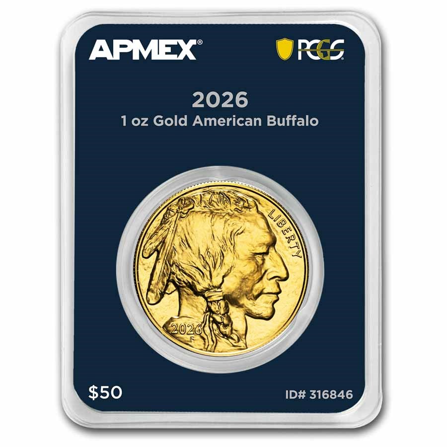 2026 1 oz Gold Buffalo (MintDirect® Premier Single + PCGS F