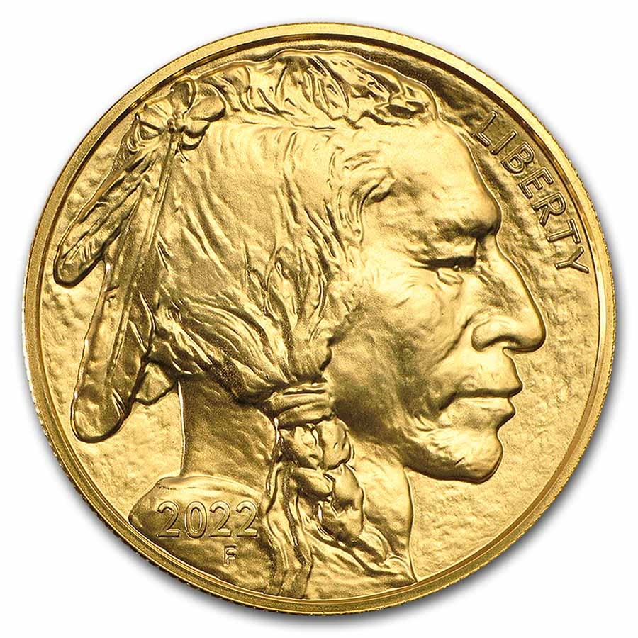 2022 1 oz Gold Buffalo BU