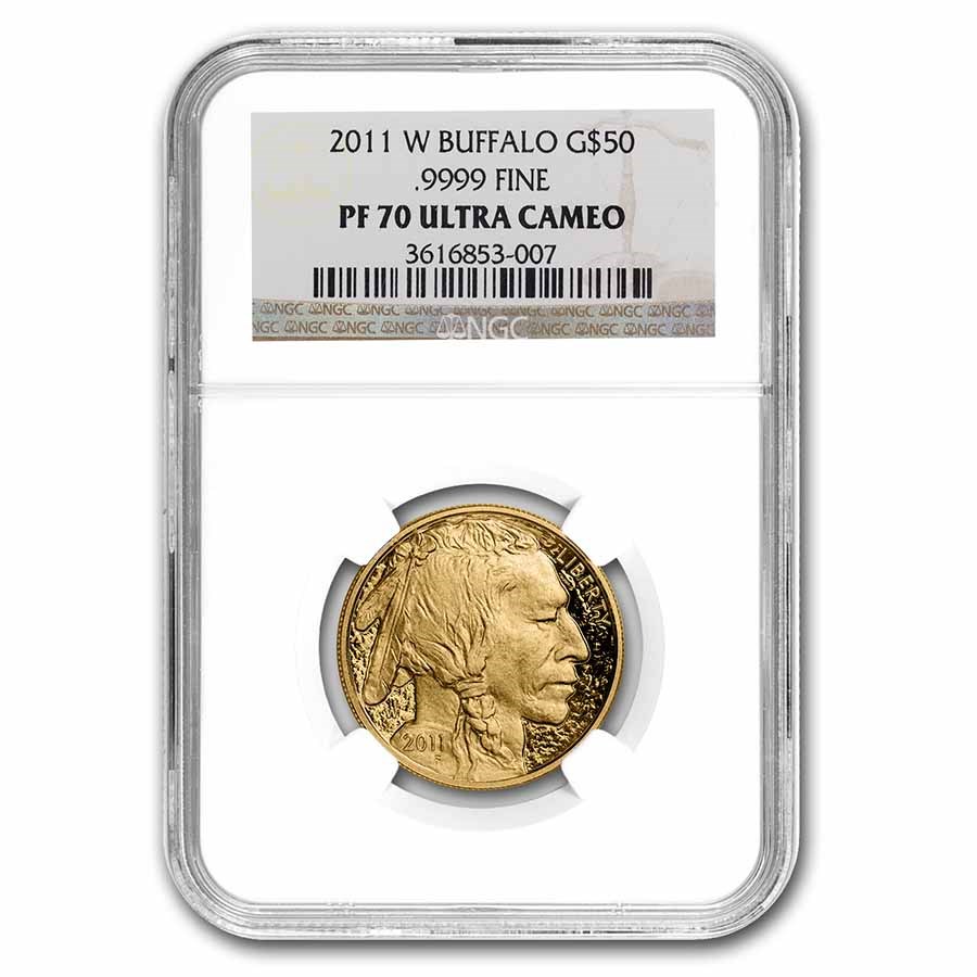 2011-W 1 oz Proof Gold Buffalo