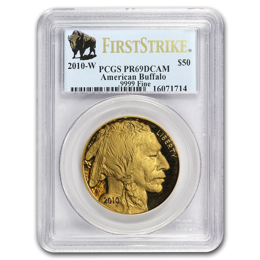 2010-W 1 oz Proof Gold Buffalo