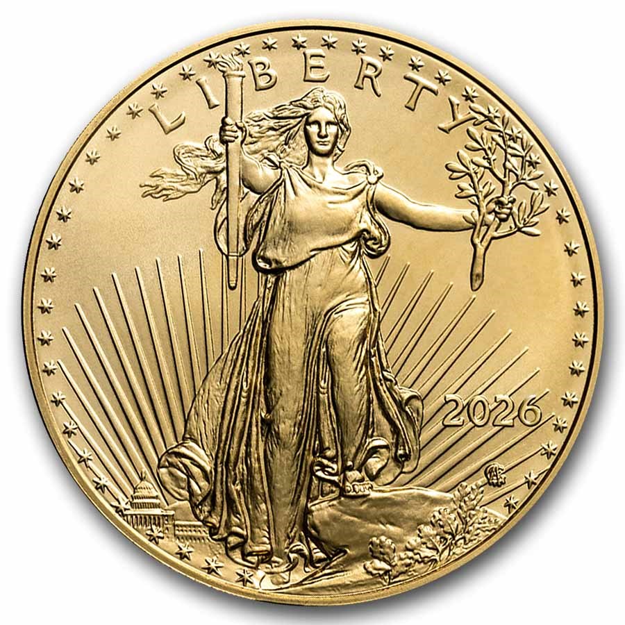 2026 1 oz American Gold Eagle BU