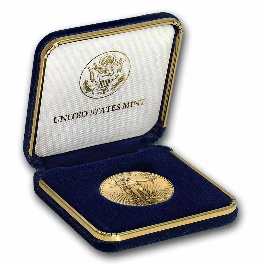 2025 1 oz American Gold Eagle BU - w/U.S. Mint Box