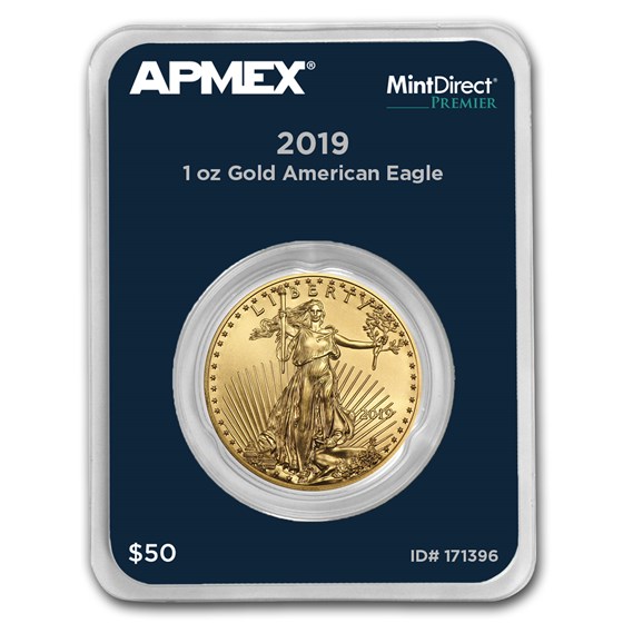 2019 1 oz American Gold Eagle (MintDirect® Premier Single)