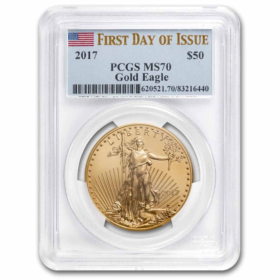 2017 1 oz American Gold Eagle MS-70 PCGS (FDI)