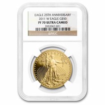 2011-W 1 oz Proof American Gold Eagle PF-70 UCAM NGC