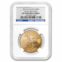 2010-W 1 oz Proof Gold Eagle PF-70 UCAM NGC (Early Releases)