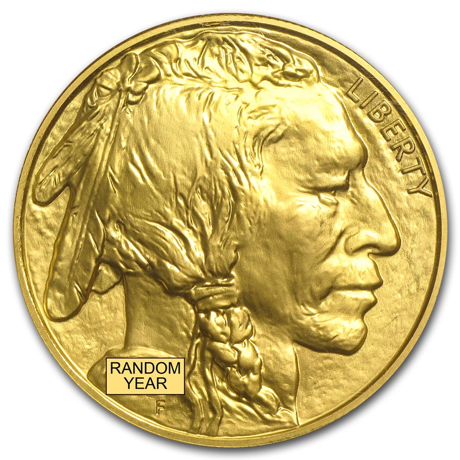 1 oz Gold Buffalo MS-69 NGC (Random Year)