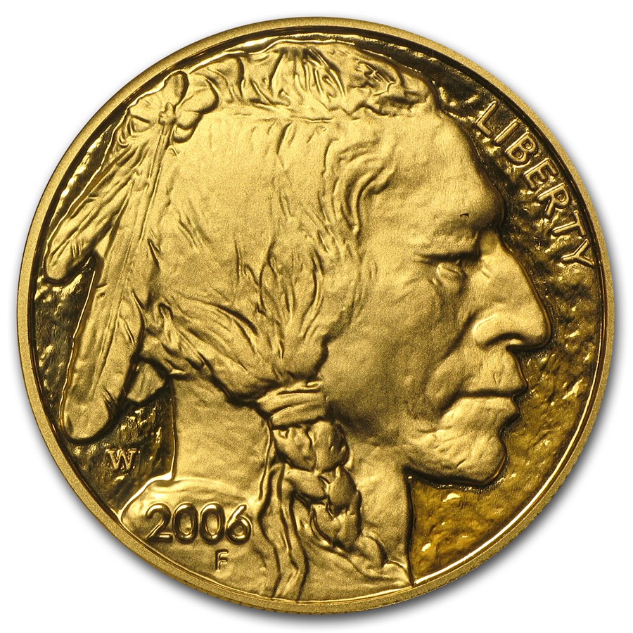 2006-W 1 oz Proof Gold Buffalo PF-70 NGC (First Year of Issue)