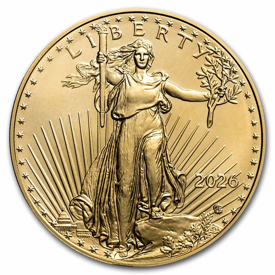 2026 1 oz American Gold Eagle MS-70 PCGS