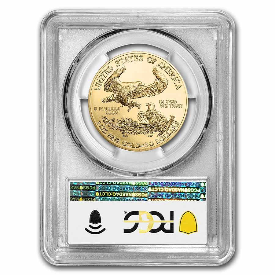 2021 1 oz Gold Eagle (Type 1) MS-69 PCGS (Last Day of Production)