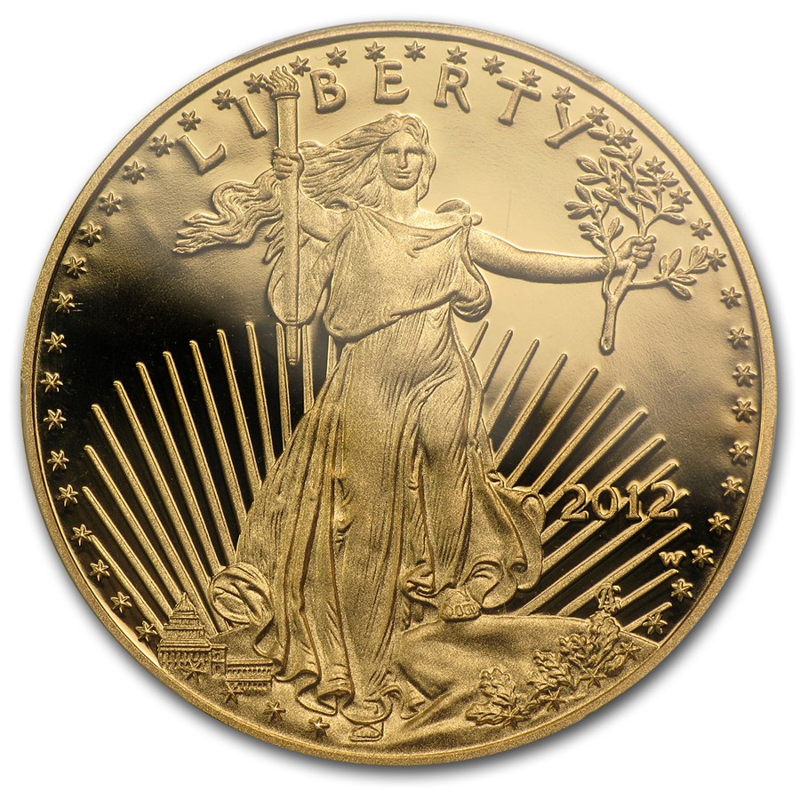 2012-W 1 oz Proof American Gold Eagle PR-70 DCAM PCGS