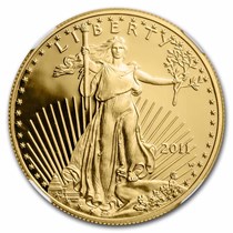 2011-W 1 oz Proof American Gold Eagle PF-70 UCAM NGC