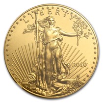 2010 1 oz American Gold Eagle MS-69 NGC